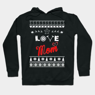 Merry Christmas FIREFIGHTER MOM Hoodie